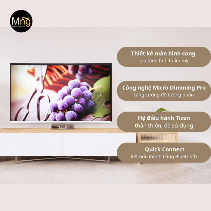 9 mẫu Tivi Samsung 32 inch (4K, LED HD) phù hợp với không gian 15 - 20m2