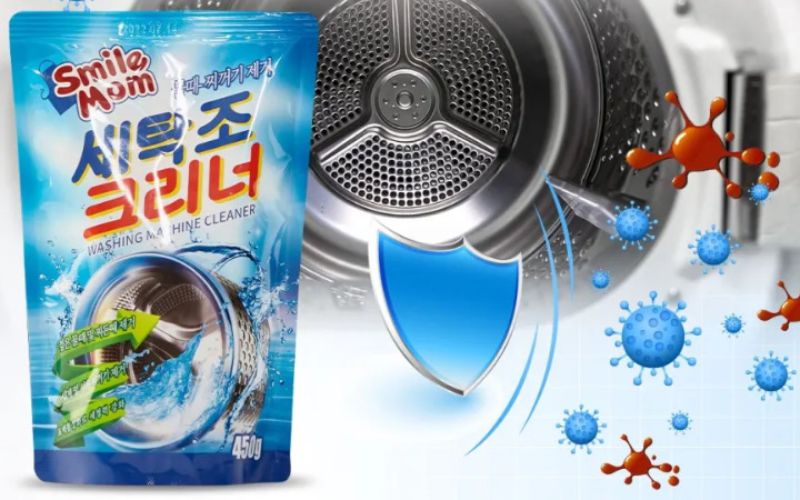 Các bước chi tiết vệ sinh máy giặt cửa trên đúng chuẩn, đơn giản