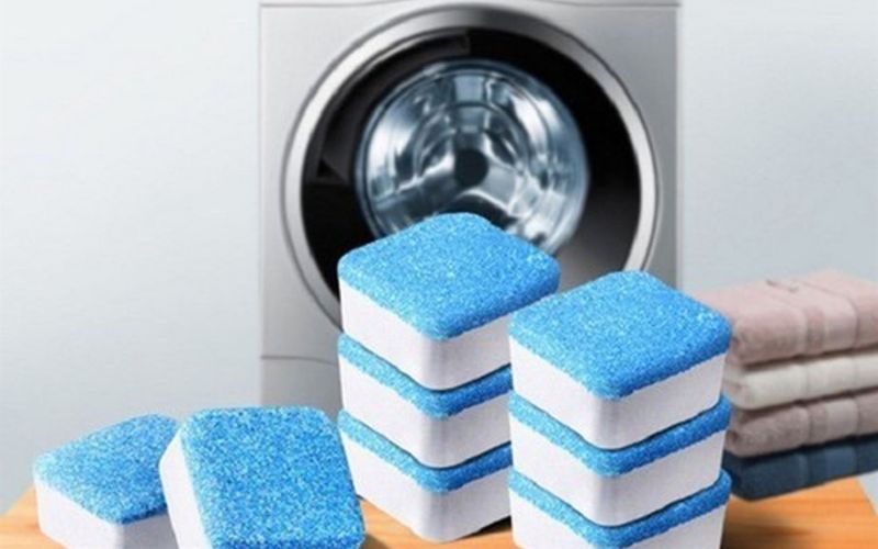 Mẹo sử dụng viên vệ sinh máy giặt sạch sâu, hiệu quả nhất