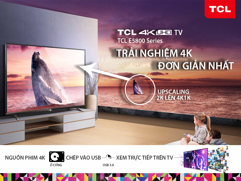 SMART TICI TCL L40E5800 40 INCH 4K