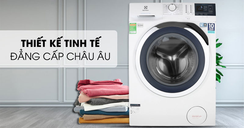 thiết kế máy giặt electrolux