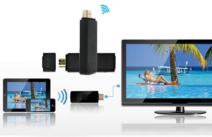 tivi thông minh kết nối với HDMI không dây