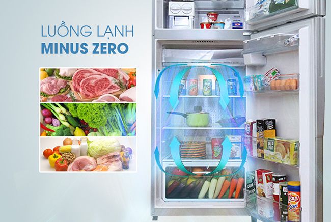 Review đánh giá tủ lạnh Inverter Hitachi R-M700GPGV2  - hệ thống làm lạnh Minus Zero