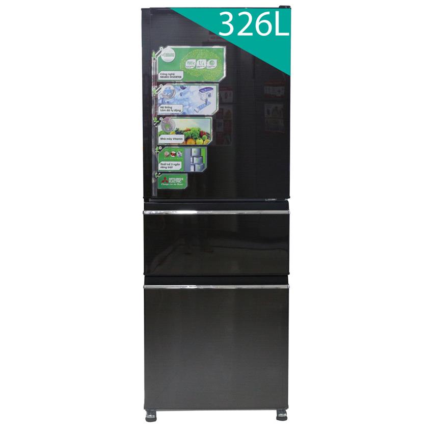 TỦ LẠNH INVERTER MITSUBISHI MR-CX41EJ-BRW-V 326L