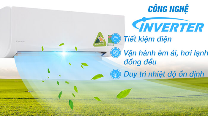 điều hòa Daikin FTKQ tiết kiệm điện
