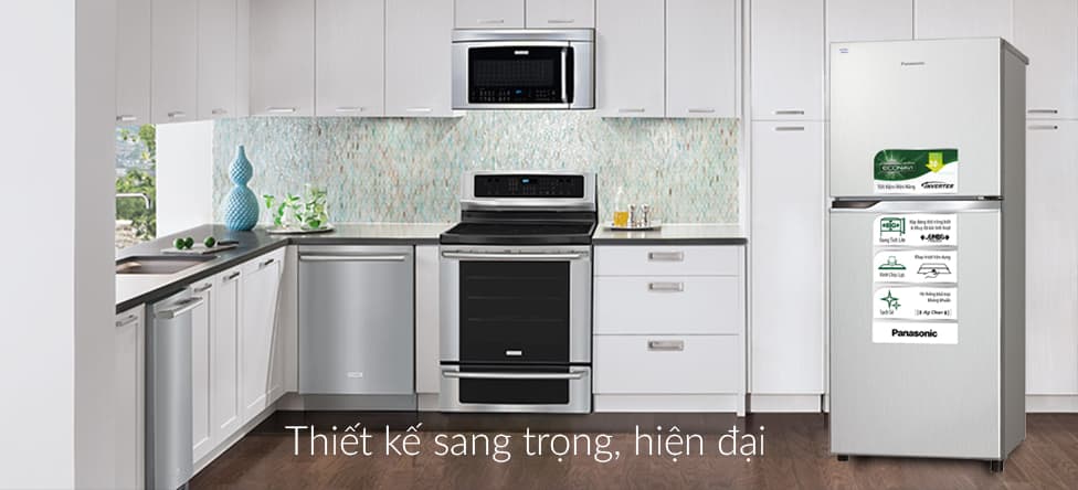 Tủ lạnh giá rẻ Panasonic NR-BL267VSV1 - 234 lít