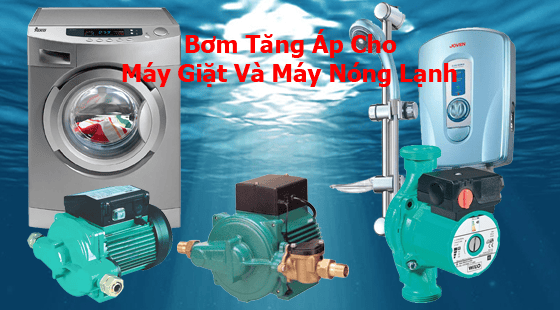 Sử dụng bơm tăng áp cho máy giặt lg inverter