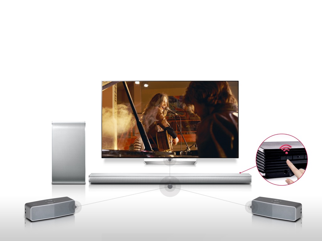 Loa Soundbar LG SH8 4.1