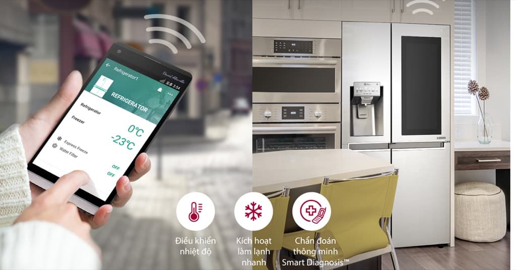 Tủ lạnh LG Door-in-Door 601 lít GR-X247JS -1