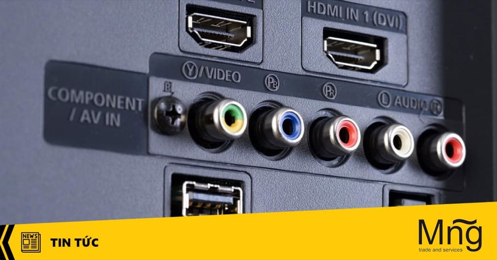 cổng kết nối trên tivi sony tivi lg