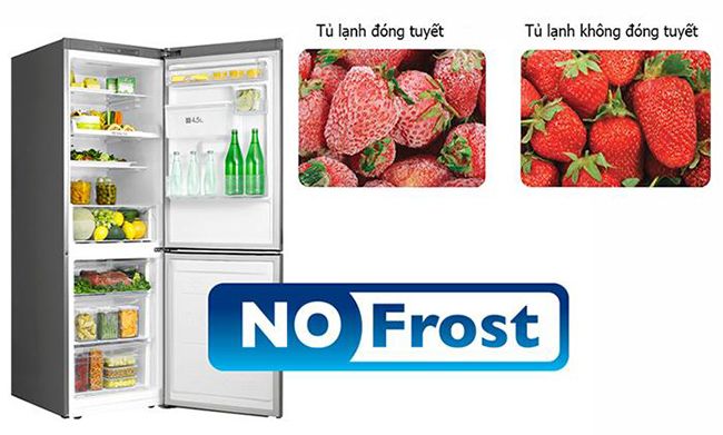 Review đánh giá tủ lạnh SBS Hitachi R-M700PGV2GS - công nghệ chống đóng tuyết