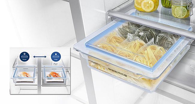 Công nghệ tiên tiến được sử dụng trên chiếc tủ lạnh Samsung RH58K6687SL/SV