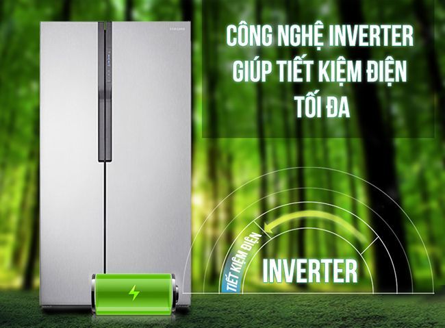 Khám phá công nghệ nổi bật của chiếc tủ lạnh Samsung RS552NRUASL/SV - công nghệ Inverter