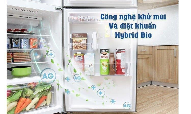 Tủ lạnh 2 cánh Inverter Toshiba GR-M28VUBZ/UB - 226 lít (Gương xanh)