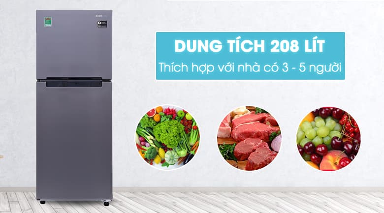 Tủ lạnh Samsung Digital Inverter 203L RT19M300BGS