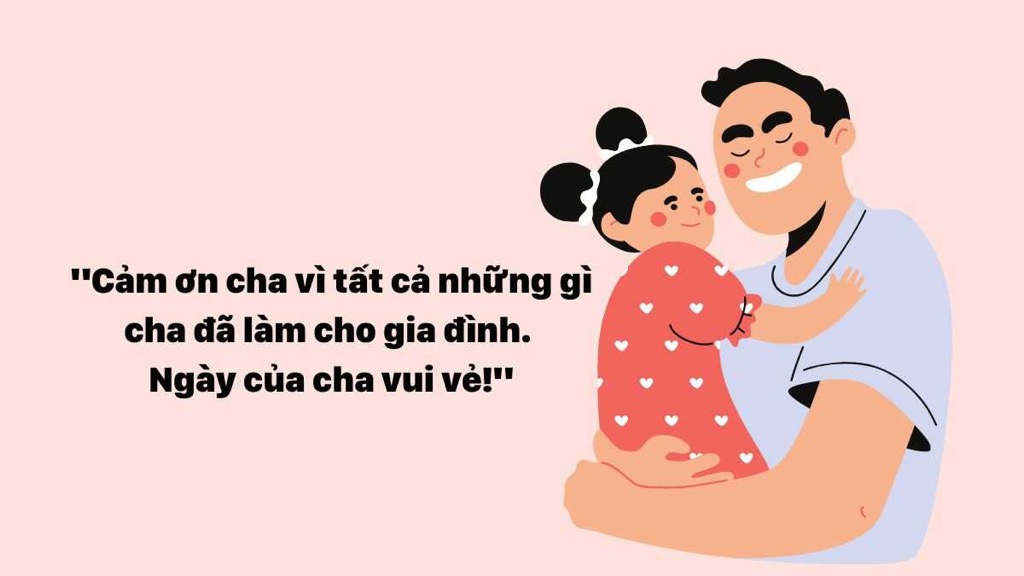 Lời chúc ngày của cha ngắn gọn, ý nghĩa.