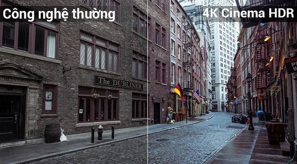 Các công nghệ nâng cấp hình ảnh lên chuẩn 4K giúp mang lại những khung hình cực kỳ rõ ràng và thu hút cho người xem