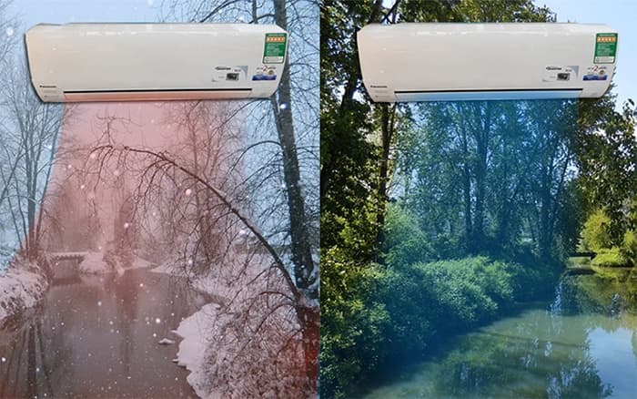 lắp điều hòa phòng khách 2 chiều