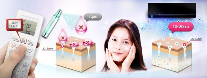 máy lạnh tốt cho da