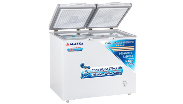 Tủ đông mát Alaska 300 lít BCD-3068C