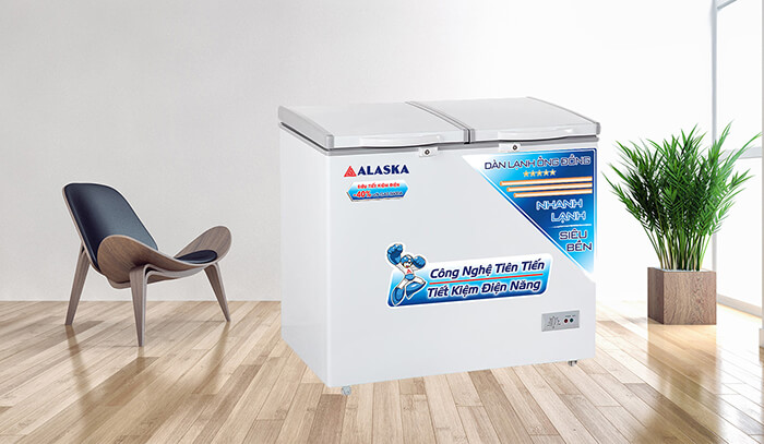 Tủ đông Alaska 5500 lít BCD-5068C
