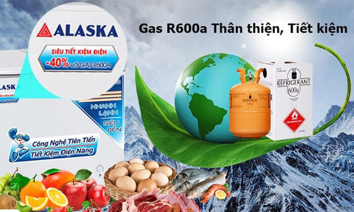 Tủ đông Alaska 5500 lít BCD-5068C
