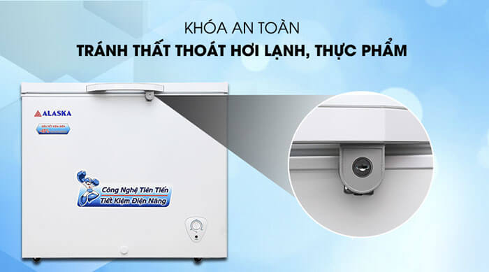 Tủ đông Alaska 550 lít BCD-5567N