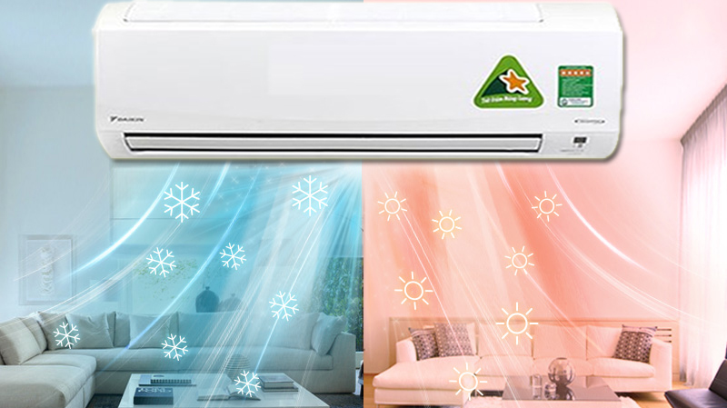 Điều hòa Daikin 2 chiều inverter FTHF50RVMV chính hãng