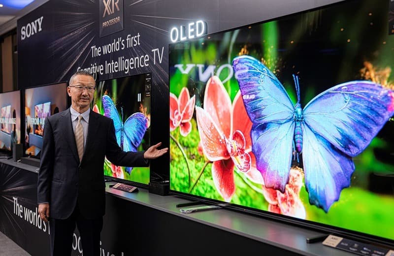Tivi Sony sang trọng, ứng dụng công nghệ hình ảnh tiên tiến