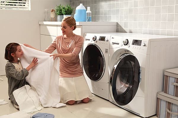 Các bước vệ sinh máy giặt cửa trước