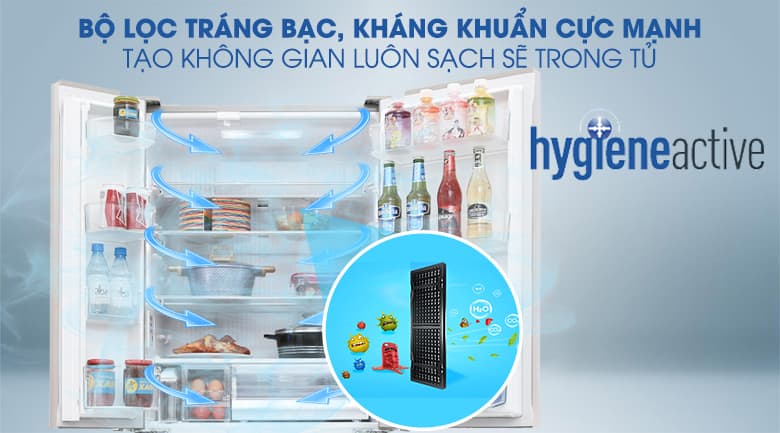Tủ lạnh Panasonic Inverter 489 lít NR-F510GT-N2 giá rẻ