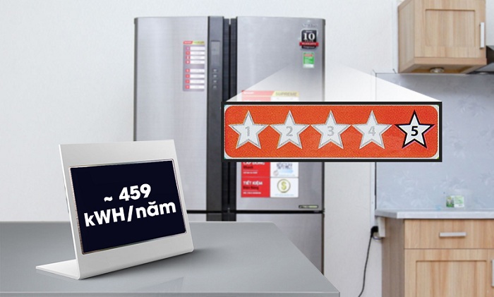 Tủ lạnh Sharp 626 lít Inverter SJ-FX630V-ST