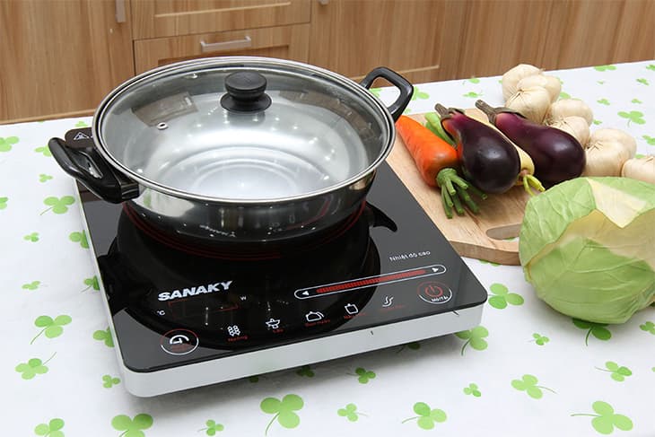 lựa chọn vùng nấu