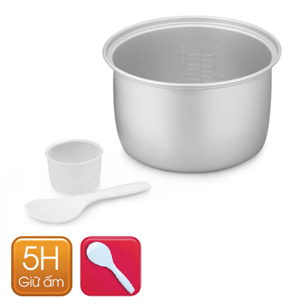 Nồi cơm điện Sharp 5 lít KSH-D55V chính hãng