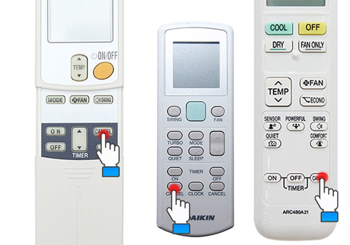 hẹn giờ trên điều hòa Daikin-2