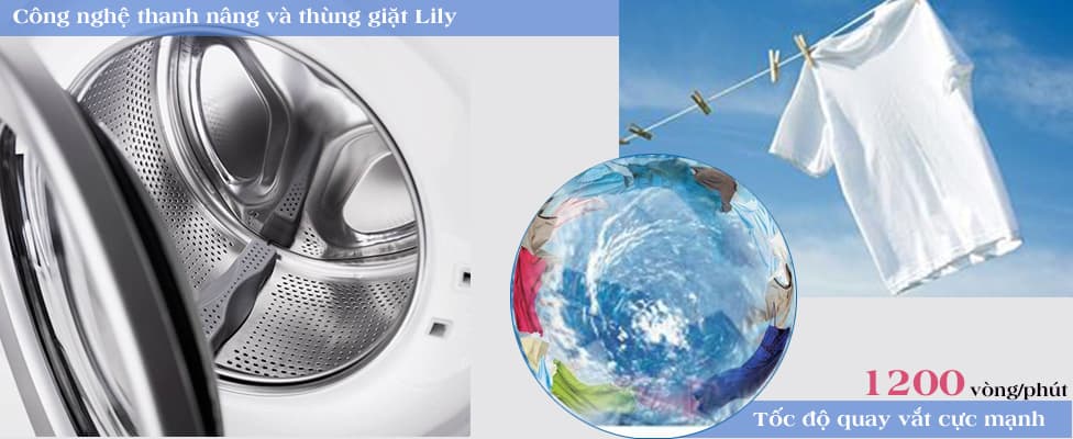 Công nghệ máy giặt thông minh của Electrolux -1