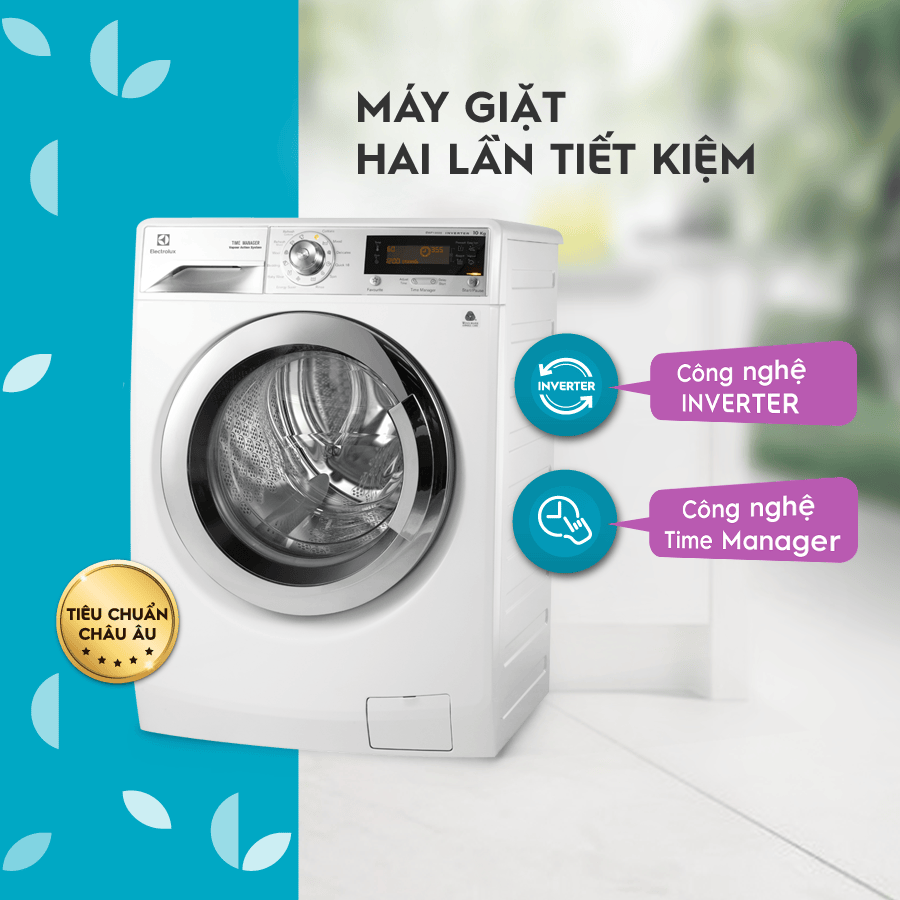 Công nghệ máy giặt thông minh của Electrolux -2