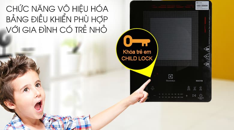 Bếp từ Electrolux 2100W ETD42SKS