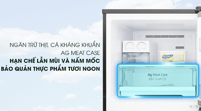 Tủ lạnh Panasonic Inverter 306 lít NR-BL340GAVN công nghệ kháng khuẩn