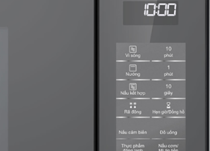 Lò vi sóng Panasonic NN-GT65JBYUE điều khiển