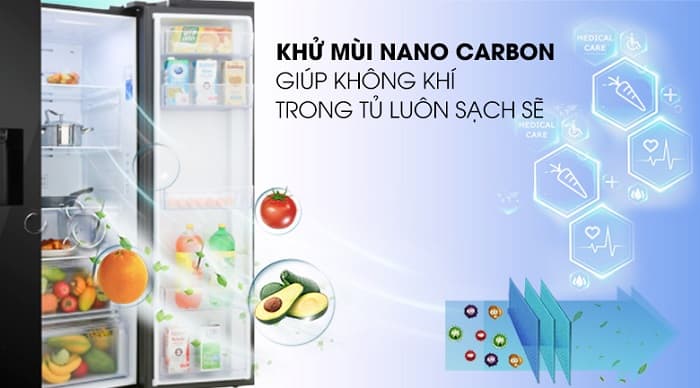 Tủ lạnh Samsung 617 lít Inverter RS64R53012C/SV