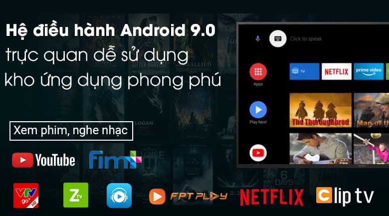 Tivi Sony Android 4K 49inch KD-49X7500H