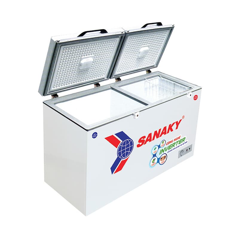Tủ đông Sanaky 250 Lít Inverter 2 ngăn 2 cánh VH-2599W4K