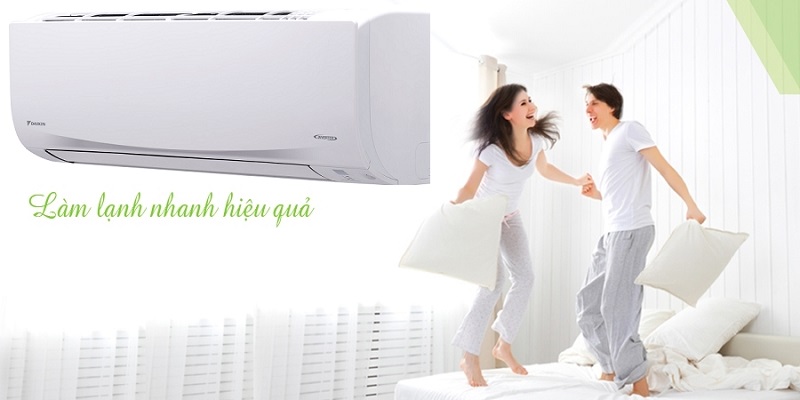 Điều hòa thông minh DAIKIN Inverter 12000 HP FTKQ35SVMV