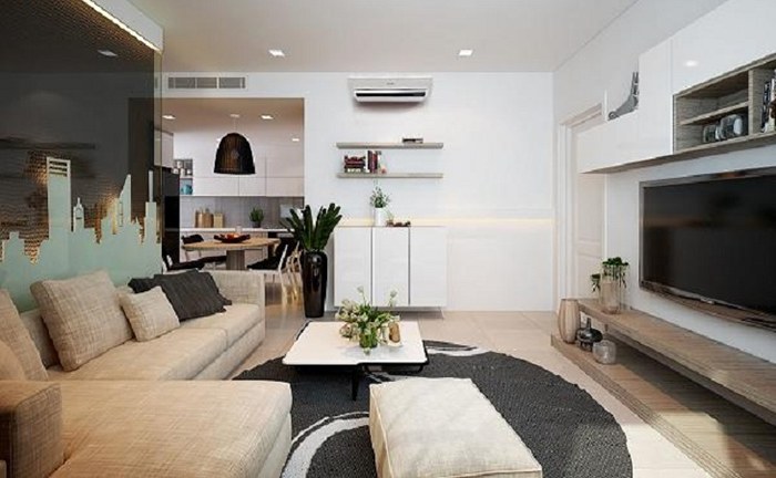 Hướng dẫn lắp điều hòa theo phong thủy tại phòng khách