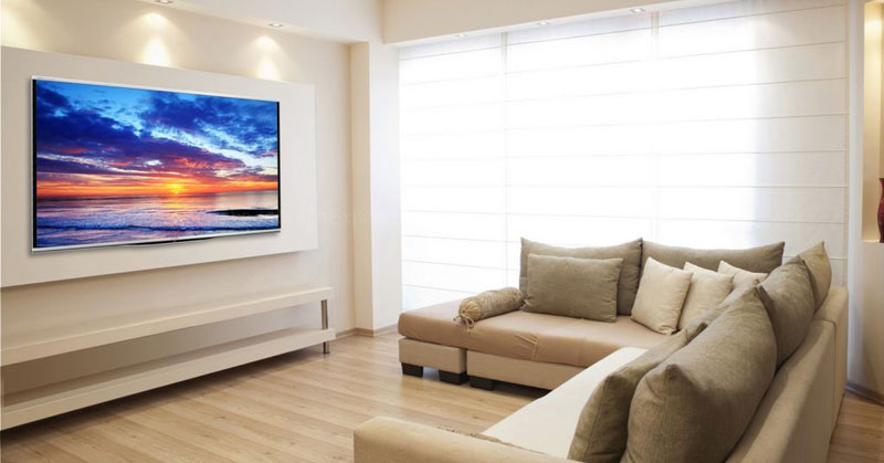 chọn vị trí lắp đặt tivi lg hợp lý