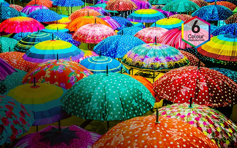 Công nghệ Hexa Chroma Drive