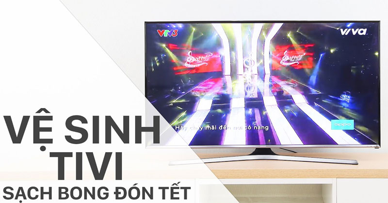 vệ sinh thường xuyên tivi lg