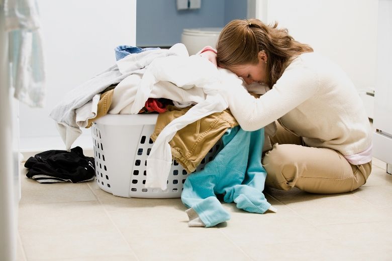 giặt một lúc quá nhiều đồ có thể gây sơ vải