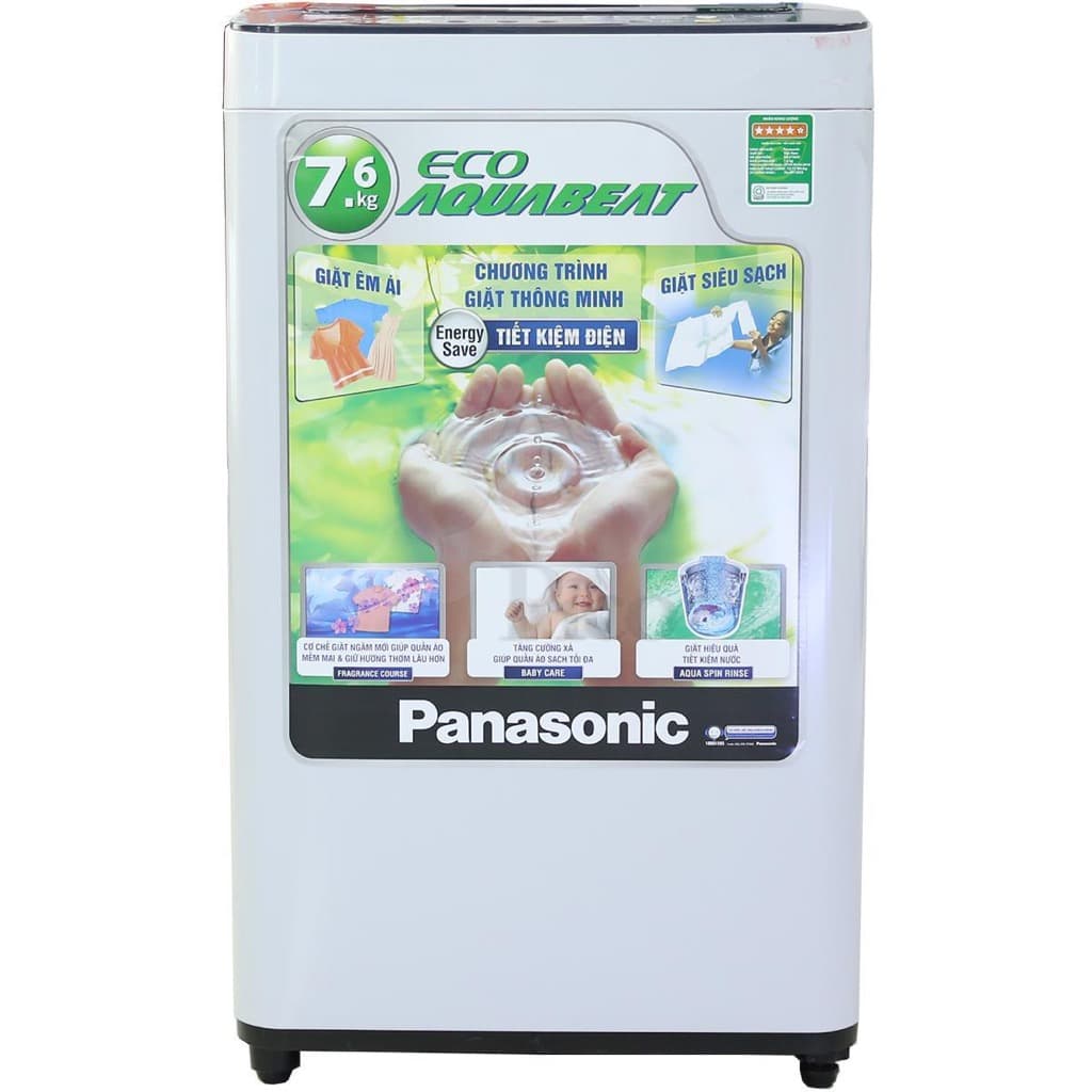 MÁY GIẶT 7,6KG PANASONIC NA-F76H3HRV